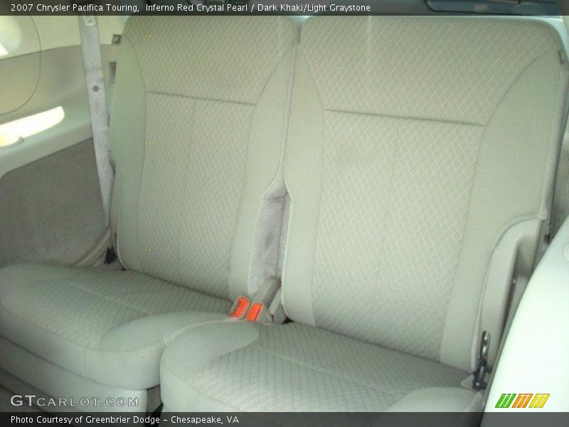 Inferno Red Crystal Pearl / Dark Khaki/Light Graystone 2007 Chrysler Pacifica Touring