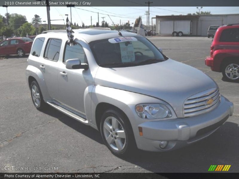 Silver Ice Metallic / Gray 2010 Chevrolet HHR LT