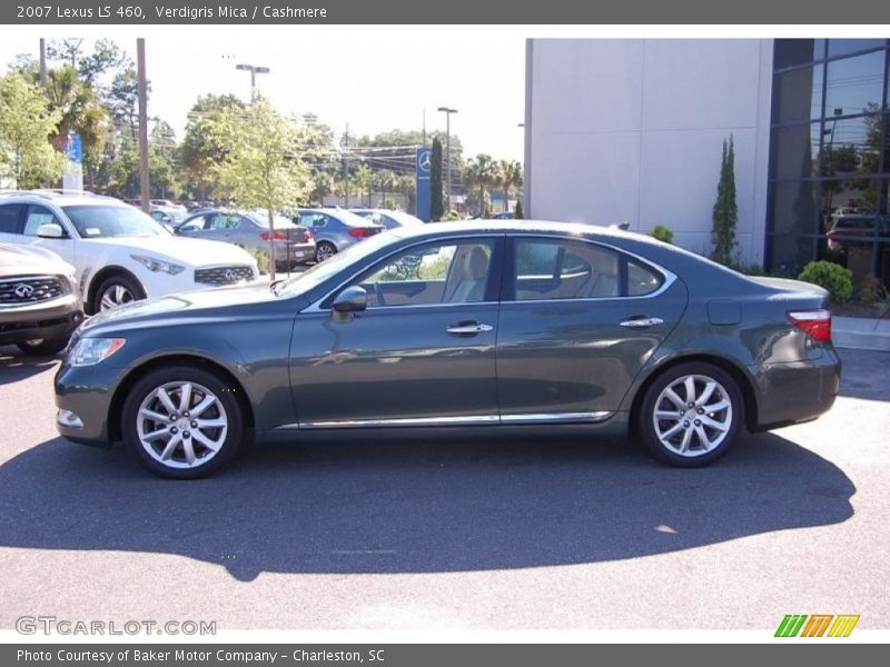 Verdigris Mica / Cashmere 2007 Lexus LS 460