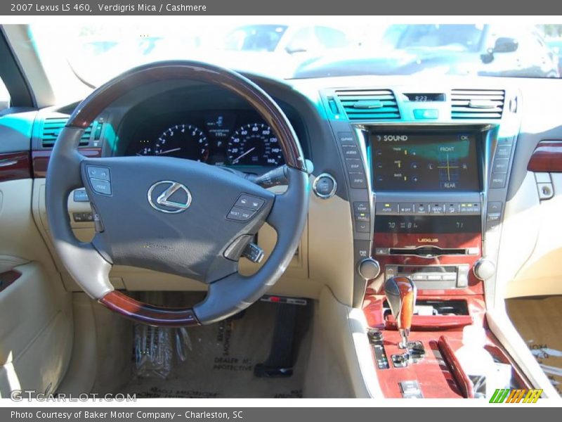 Verdigris Mica / Cashmere 2007 Lexus LS 460