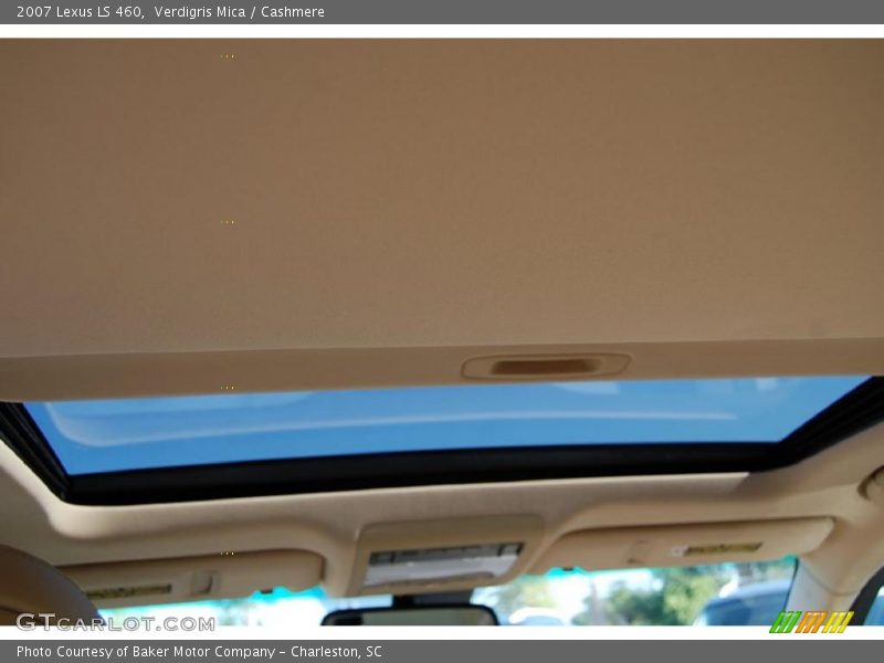 Verdigris Mica / Cashmere 2007 Lexus LS 460