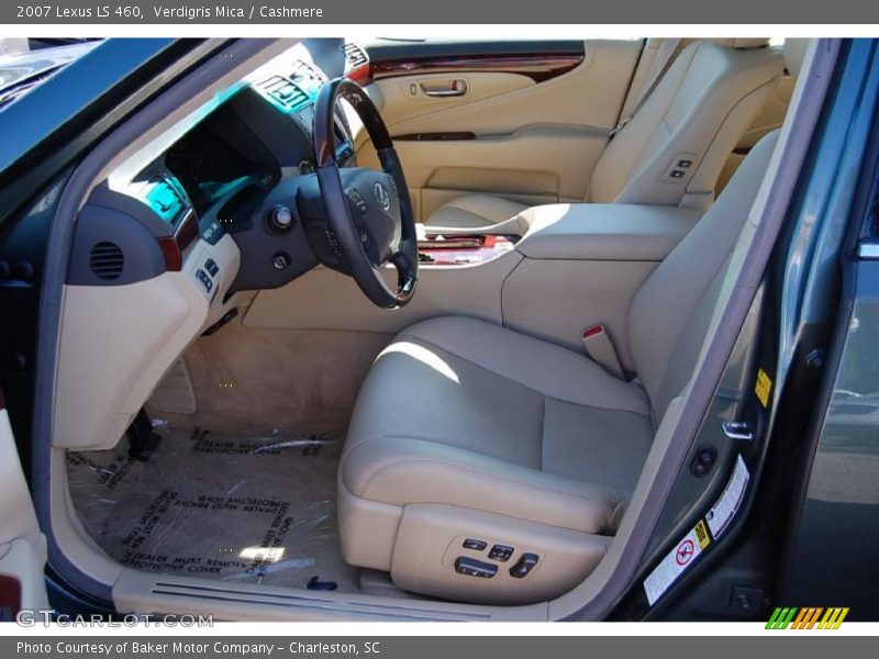 Verdigris Mica / Cashmere 2007 Lexus LS 460