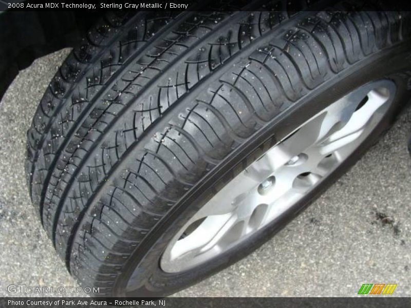 Sterling Gray Metallic / Ebony 2008 Acura MDX Technology