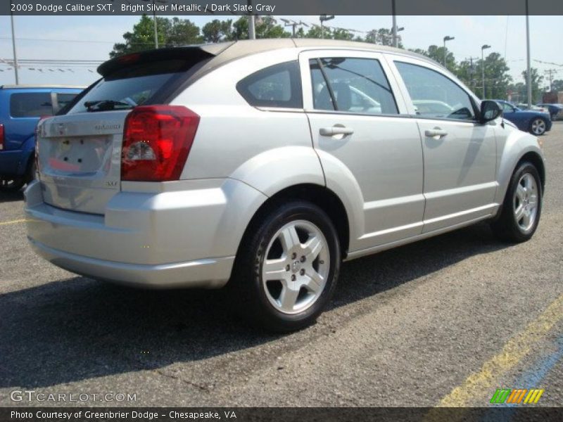 Bright Silver Metallic / Dark Slate Gray 2009 Dodge Caliber SXT