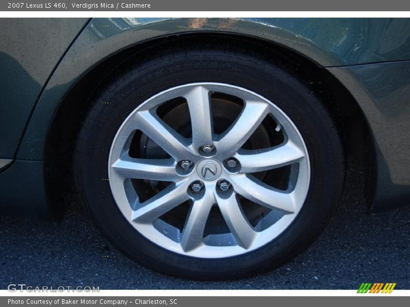 Verdigris Mica / Cashmere 2007 Lexus LS 460