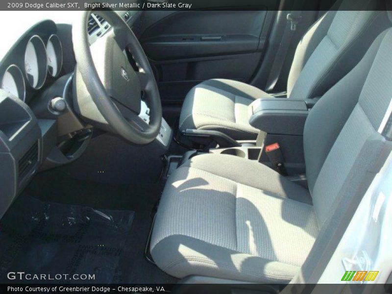 Bright Silver Metallic / Dark Slate Gray 2009 Dodge Caliber SXT