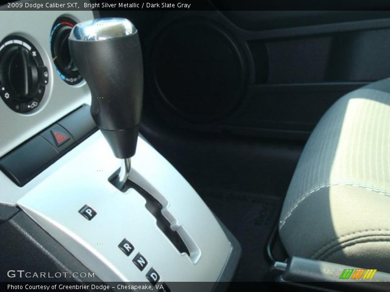 Bright Silver Metallic / Dark Slate Gray 2009 Dodge Caliber SXT