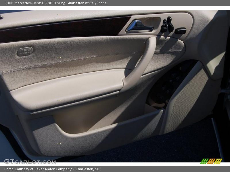 Alabaster White / Stone 2006 Mercedes-Benz C 280 Luxury