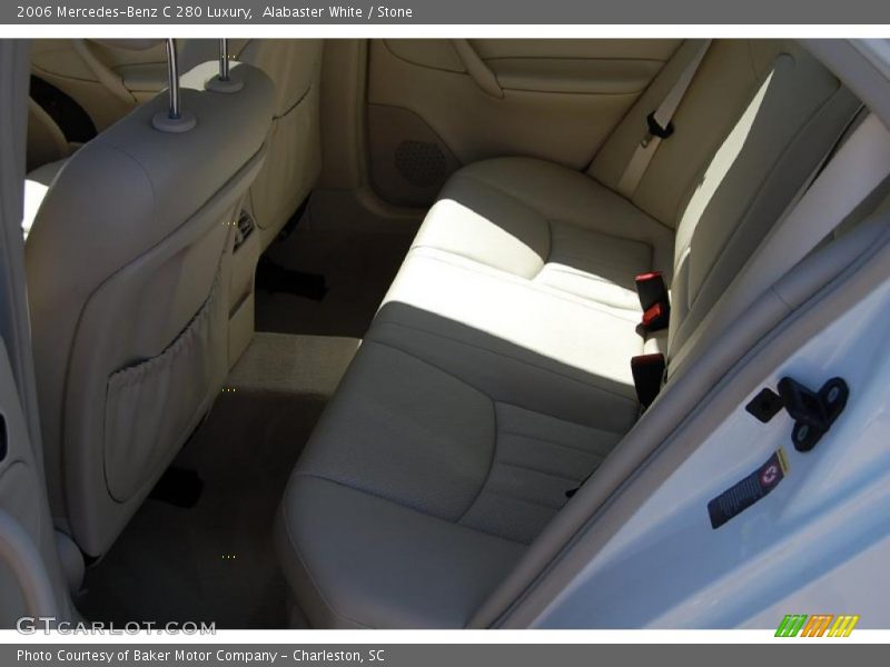Alabaster White / Stone 2006 Mercedes-Benz C 280 Luxury