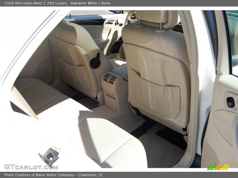 Alabaster White / Stone 2006 Mercedes-Benz C 280 Luxury