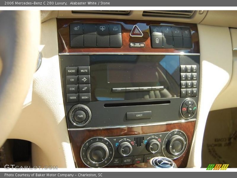 Alabaster White / Stone 2006 Mercedes-Benz C 280 Luxury