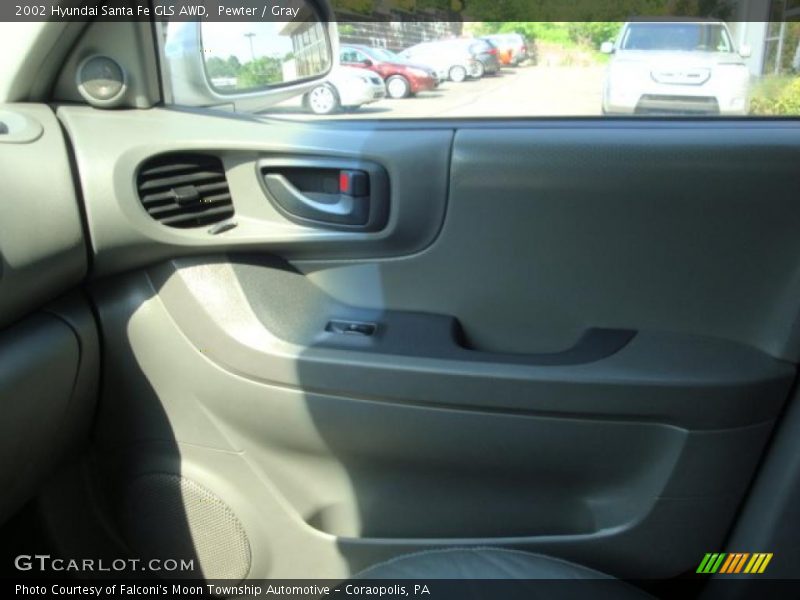 Pewter / Gray 2002 Hyundai Santa Fe GLS AWD