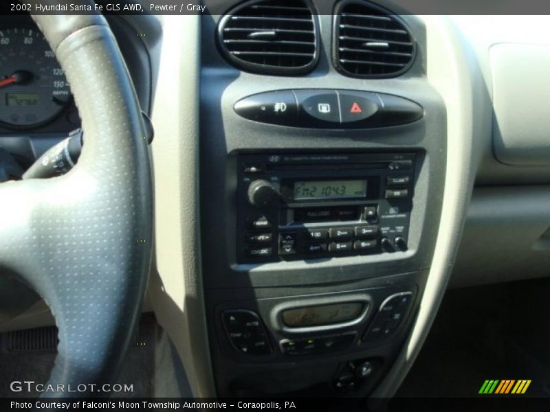 Pewter / Gray 2002 Hyundai Santa Fe GLS AWD