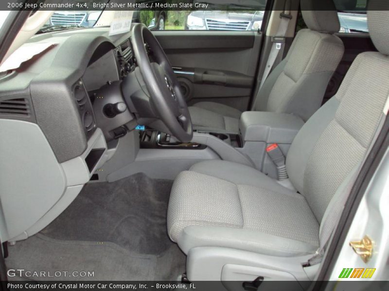 Bright Silver Metallic / Medium Slate Gray 2006 Jeep Commander 4x4