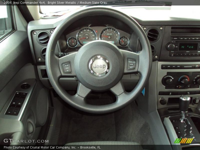 Bright Silver Metallic / Medium Slate Gray 2006 Jeep Commander 4x4