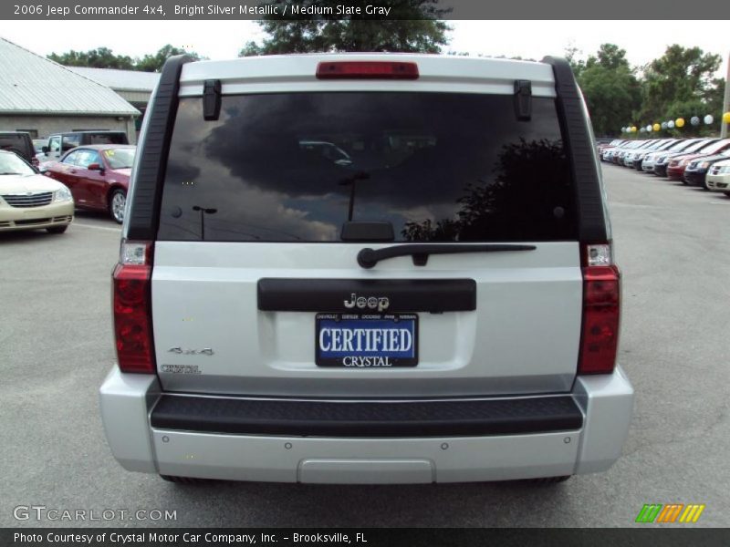 Bright Silver Metallic / Medium Slate Gray 2006 Jeep Commander 4x4