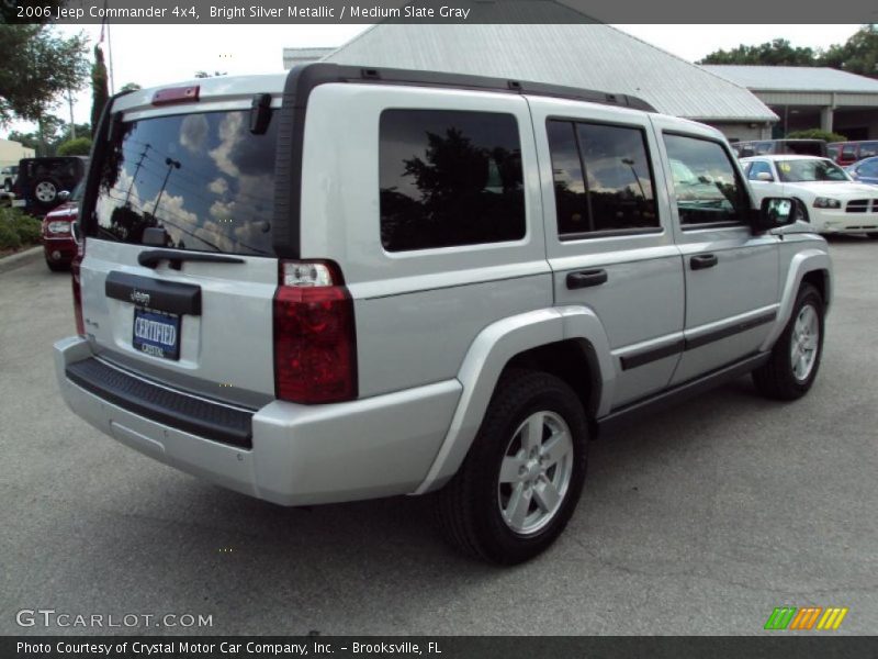 Bright Silver Metallic / Medium Slate Gray 2006 Jeep Commander 4x4