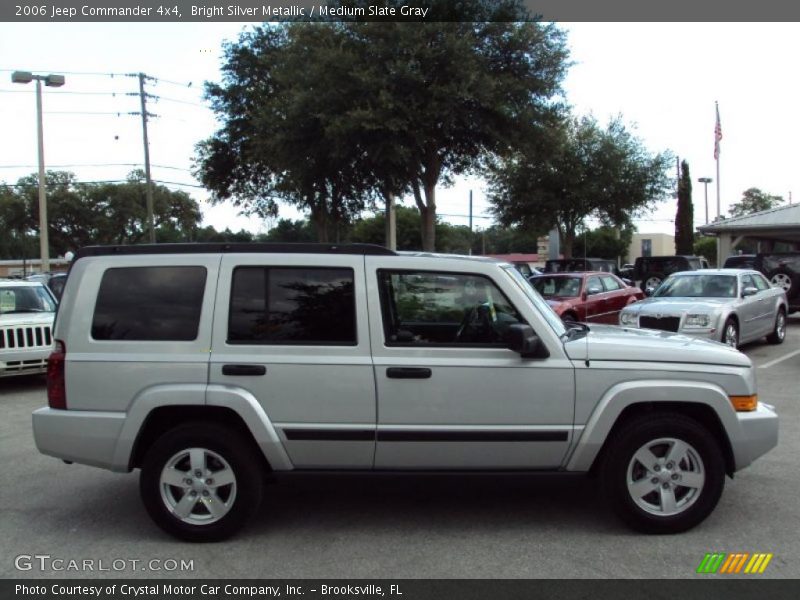 Bright Silver Metallic / Medium Slate Gray 2006 Jeep Commander 4x4