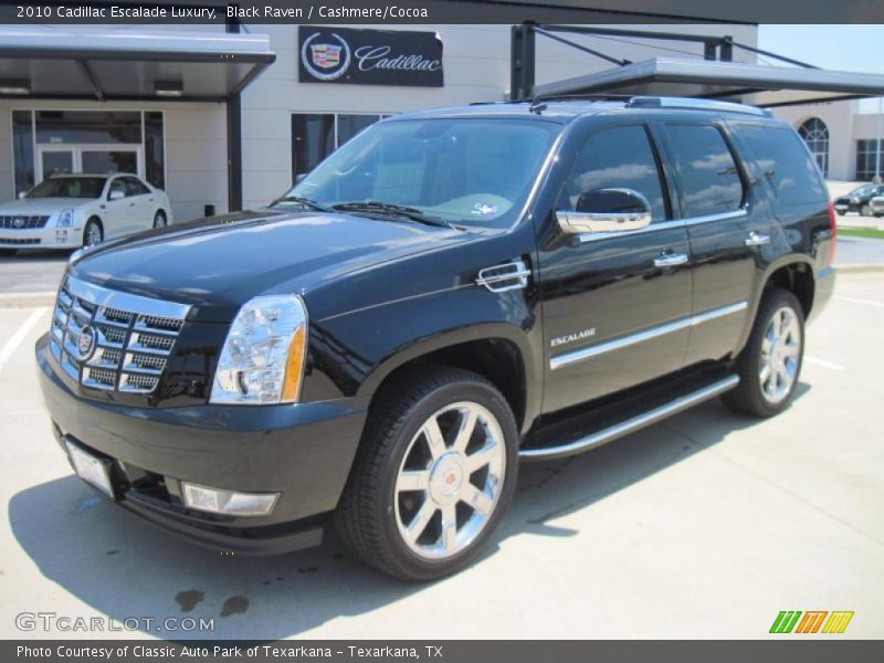 Black Raven / Cashmere/Cocoa 2010 Cadillac Escalade Luxury