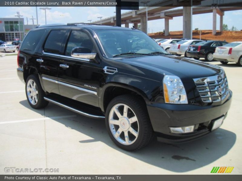 Black Raven / Cashmere/Cocoa 2010 Cadillac Escalade Luxury
