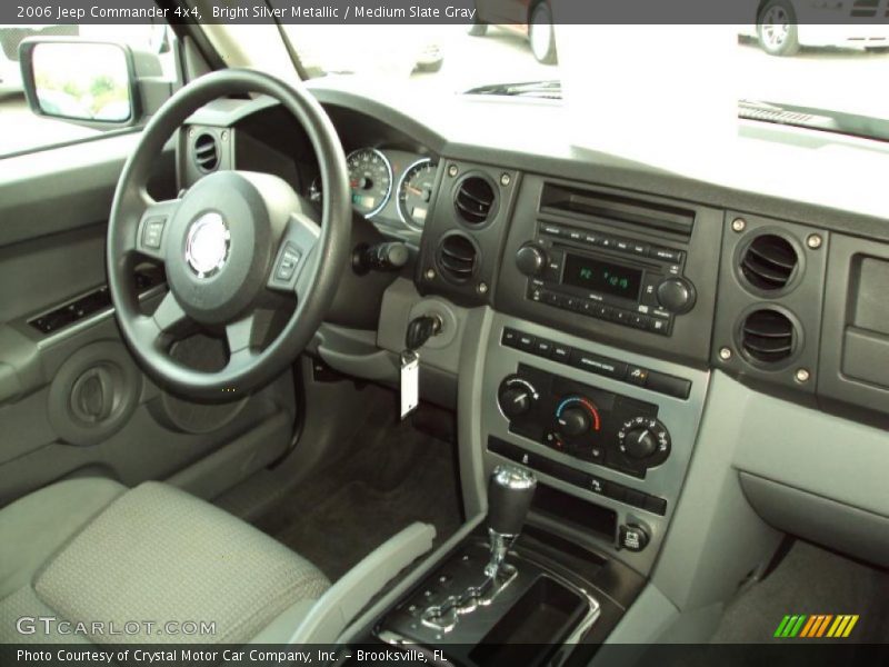 Bright Silver Metallic / Medium Slate Gray 2006 Jeep Commander 4x4
