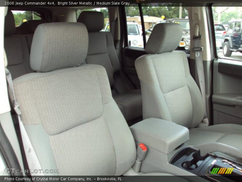 Bright Silver Metallic / Medium Slate Gray 2006 Jeep Commander 4x4