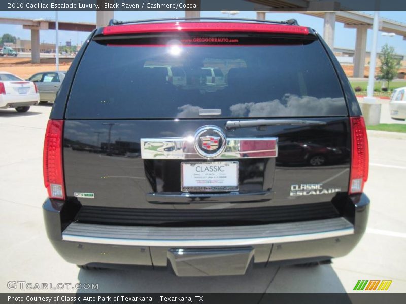 Black Raven / Cashmere/Cocoa 2010 Cadillac Escalade Luxury