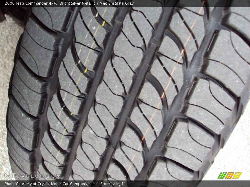 Bright Silver Metallic / Medium Slate Gray 2006 Jeep Commander 4x4