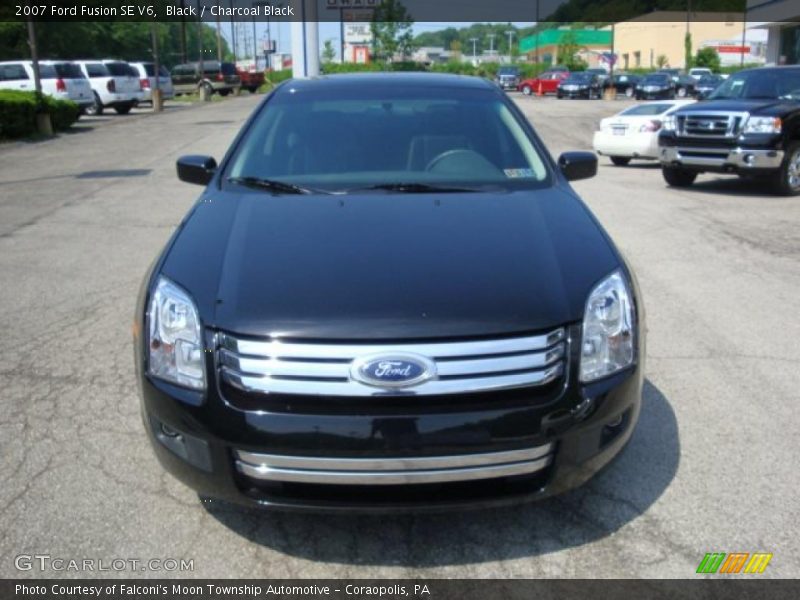 Black / Charcoal Black 2007 Ford Fusion SE V6