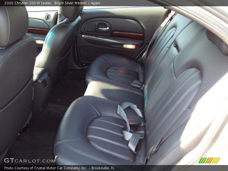 Bright Silver Metallic / Agate 2000 Chrysler 300 M Sedan