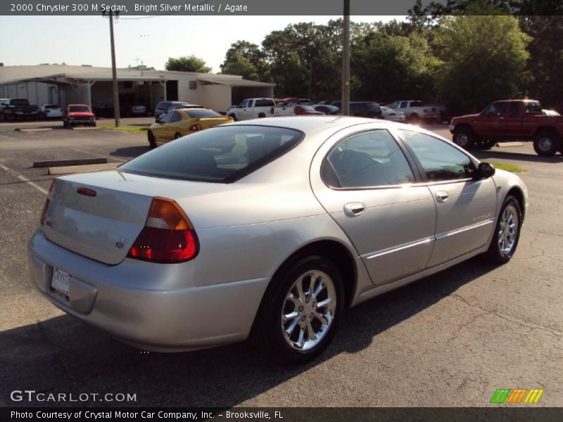 Bright Silver Metallic / Agate 2000 Chrysler 300 M Sedan