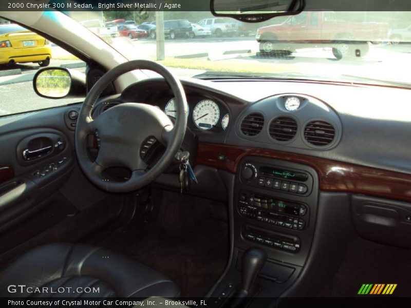 Bright Silver Metallic / Agate 2000 Chrysler 300 M Sedan