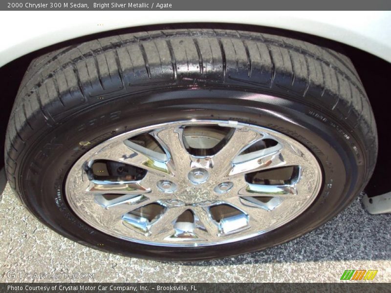 Bright Silver Metallic / Agate 2000 Chrysler 300 M Sedan