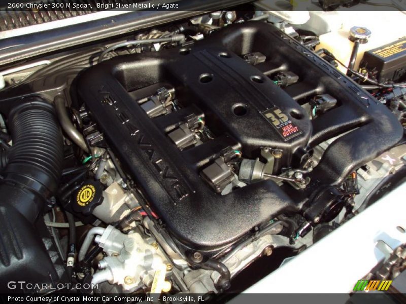 Bright Silver Metallic / Agate 2000 Chrysler 300 M Sedan
