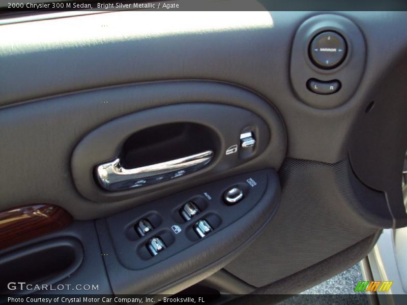 Bright Silver Metallic / Agate 2000 Chrysler 300 M Sedan