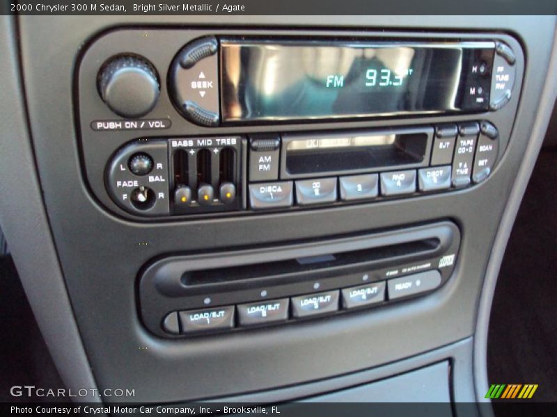 Bright Silver Metallic / Agate 2000 Chrysler 300 M Sedan