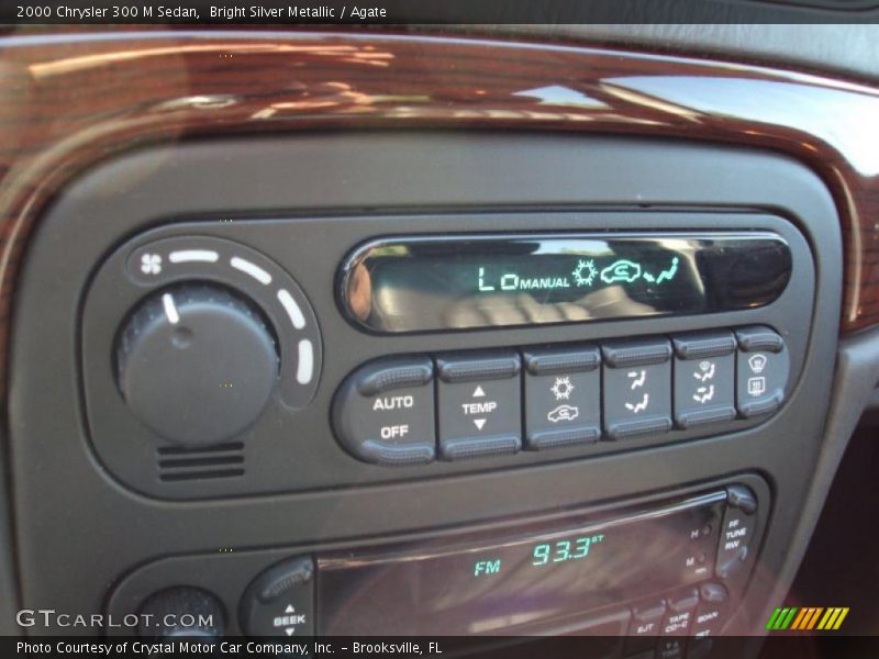 Bright Silver Metallic / Agate 2000 Chrysler 300 M Sedan