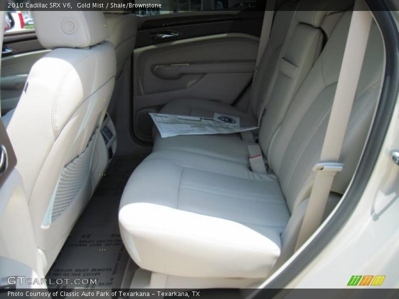 Gold Mist / Shale/Brownstone 2010 Cadillac SRX V6