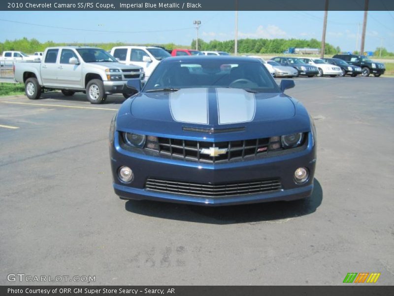 Imperial Blue Metallic / Black 2010 Chevrolet Camaro SS/RS Coupe