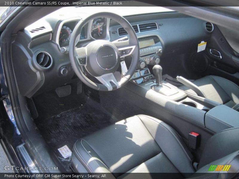 Imperial Blue Metallic / Black 2010 Chevrolet Camaro SS/RS Coupe