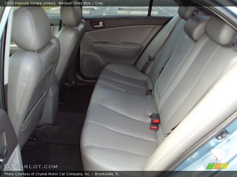 Medium Silver Blue / Gray 2009 Hyundai Sonata Limited