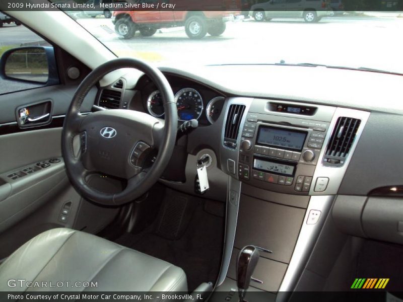 Medium Silver Blue / Gray 2009 Hyundai Sonata Limited