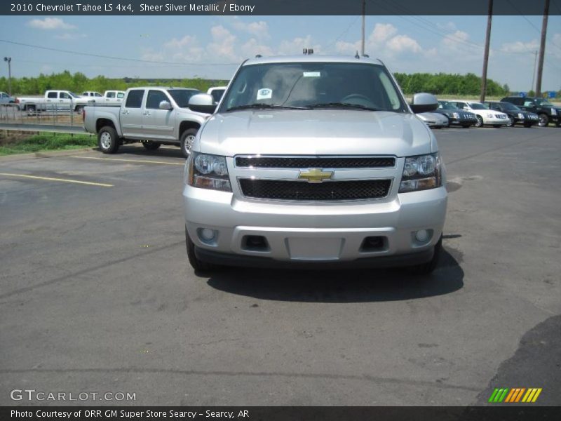 Sheer Silver Metallic / Ebony 2010 Chevrolet Tahoe LS 4x4