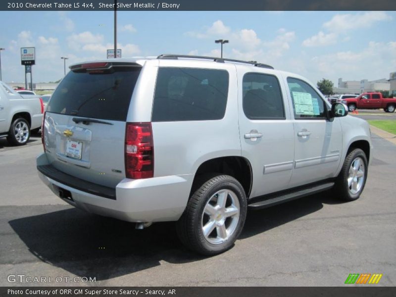 Sheer Silver Metallic / Ebony 2010 Chevrolet Tahoe LS 4x4