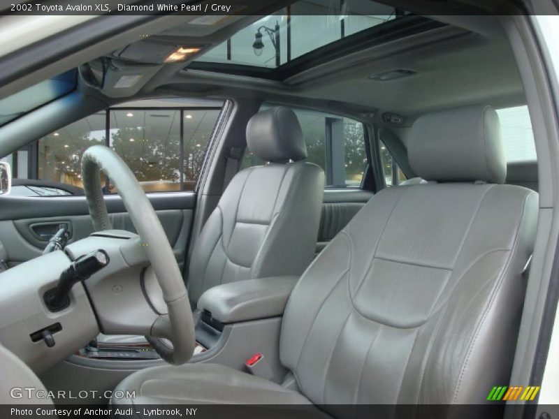 Diamond White Pearl / Grey 2002 Toyota Avalon XLS