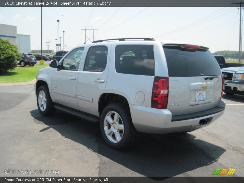 Sheer Silver Metallic / Ebony 2010 Chevrolet Tahoe LS 4x4