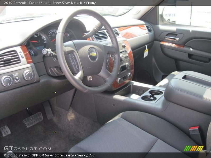 Sheer Silver Metallic / Ebony 2010 Chevrolet Tahoe LS 4x4