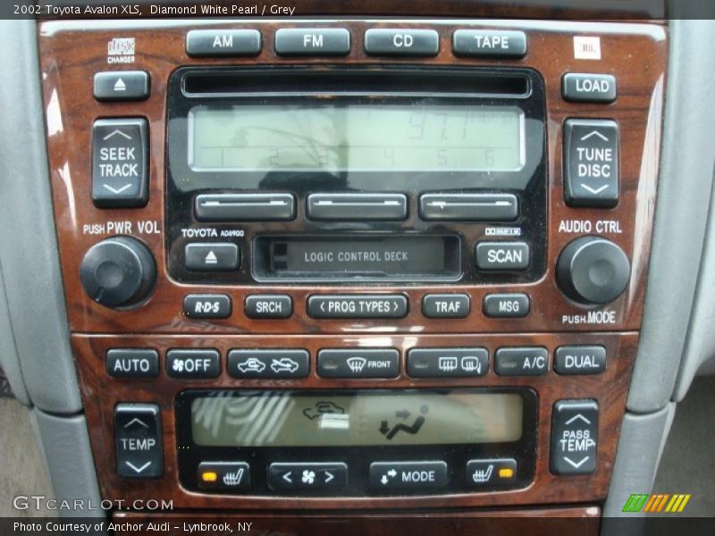 Diamond White Pearl / Grey 2002 Toyota Avalon XLS