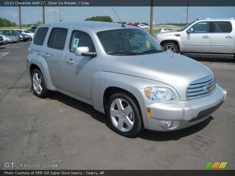 Silver Ice Metallic / Gray 2010 Chevrolet HHR LT