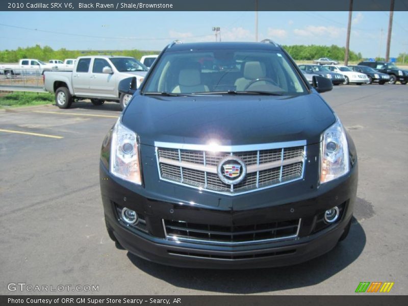 Black Raven / Shale/Brownstone 2010 Cadillac SRX V6